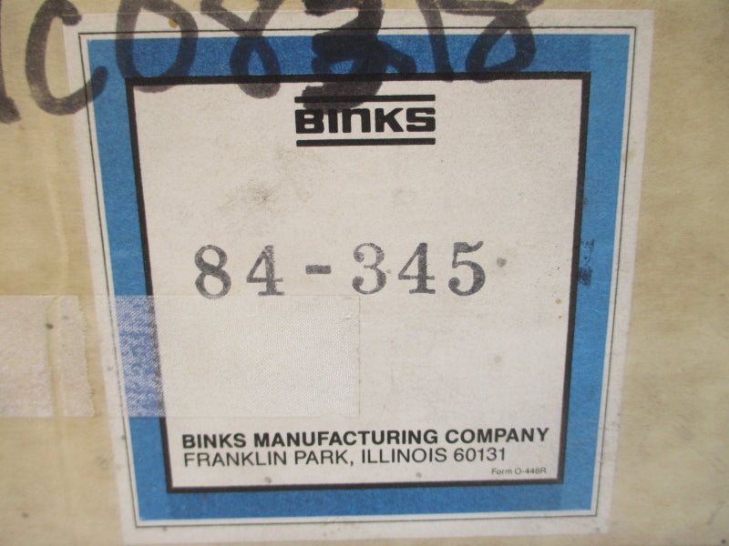 BINKS 84-345 NSMP