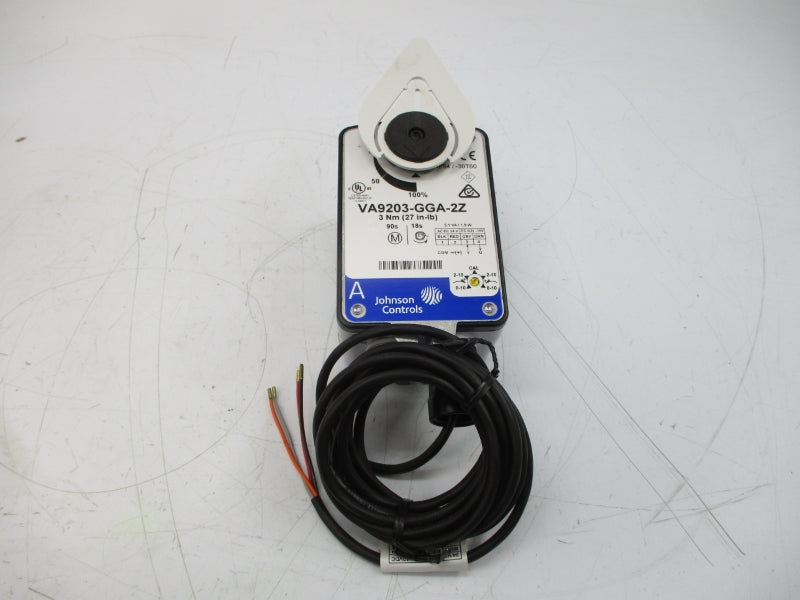 JOHNSON CONTROLS VA9203-GGA-2Z 24VAC/DC 18-90S NSMP