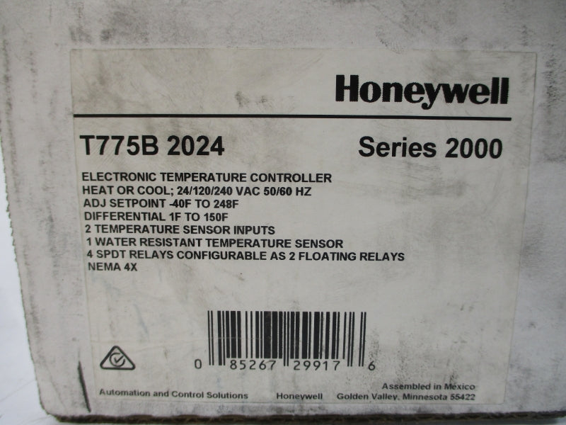 HONEYWELL T775B2024 24/120/240VAC 1-150'F NSMP