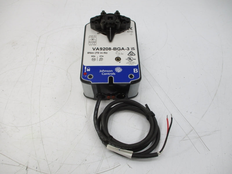 JOHNSON CONTROLS VA9208-BGA-3 24VAC/DC 21-60S NSMP