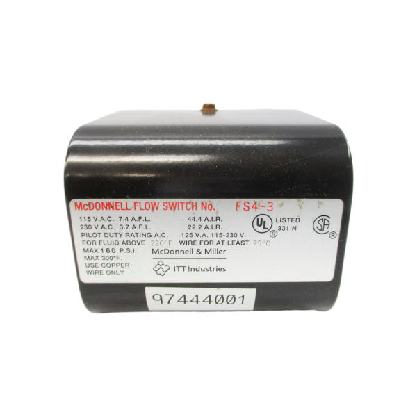 MCDONNELL FS4-3 115/230VAC 160PSI UNMP