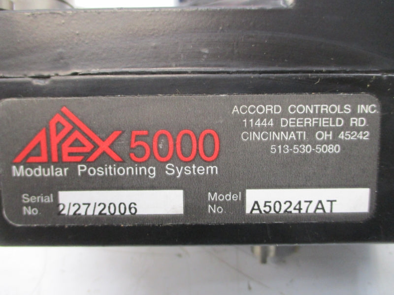 ACCORD CONTROLS A50247AT UNMP