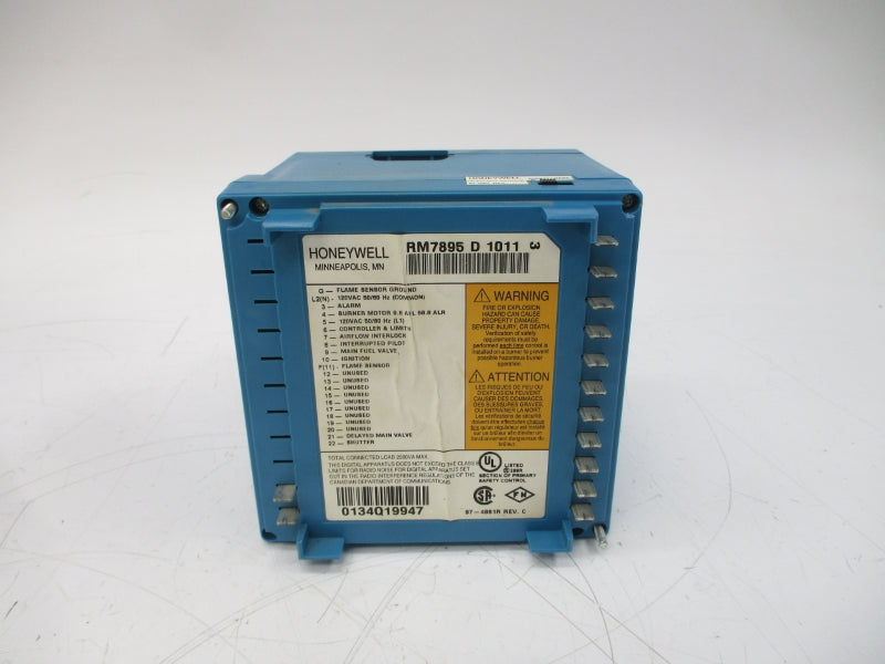 HONEYWELL RM7895D1011 120VAC REV. C UNMP