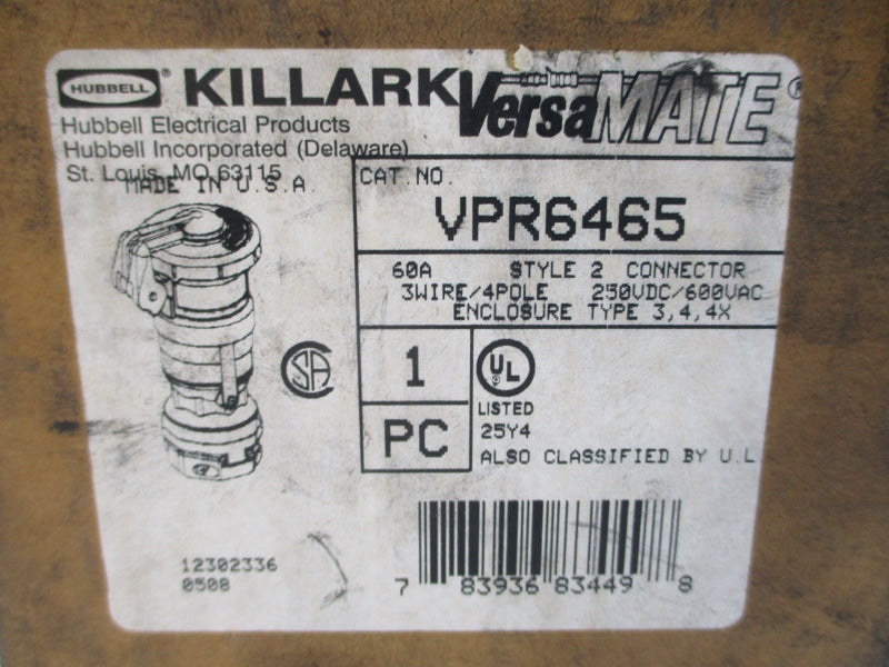 KILLARK VPR6465 600VAC 60A NSMP