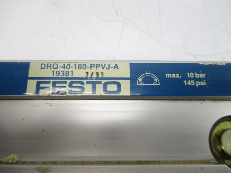 FESTO DRQ-40-180-PPVJ-A 19381 145PSI UNMP