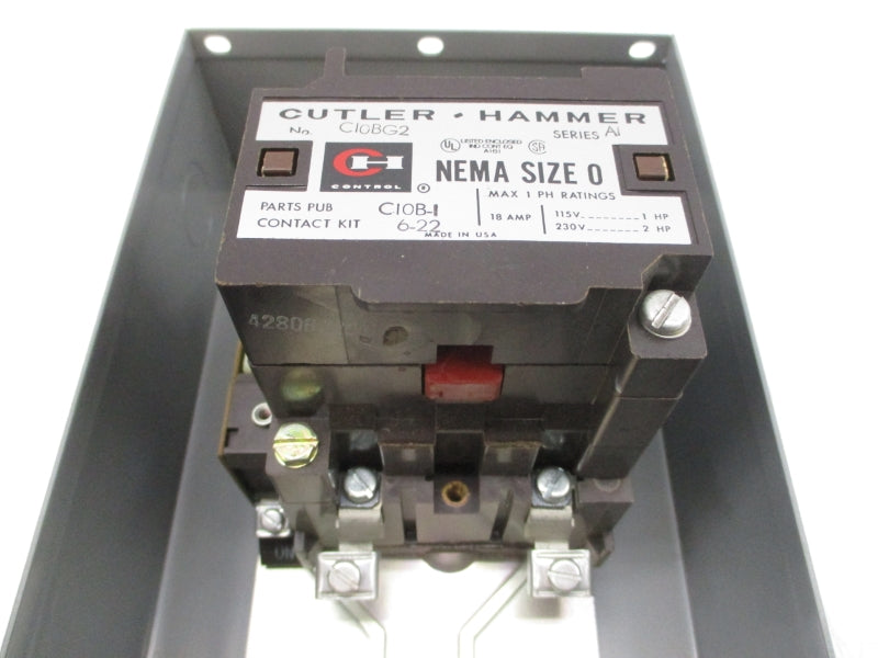 CUTLER HAMMER C10BG2 SER. A1 110/120V 18A UNMP