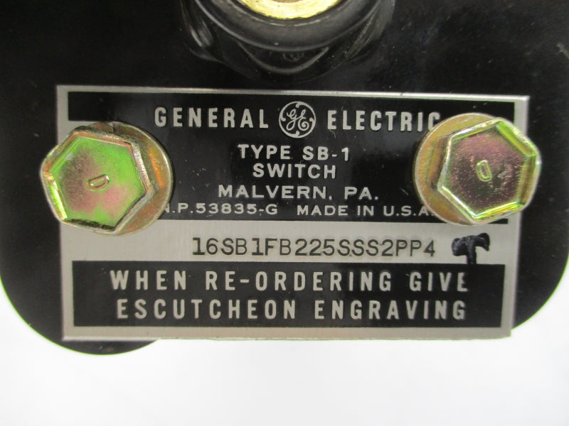 GENERAL ELECTRIC 16SB1FB225SSS2PP4 SB-1 NSNP