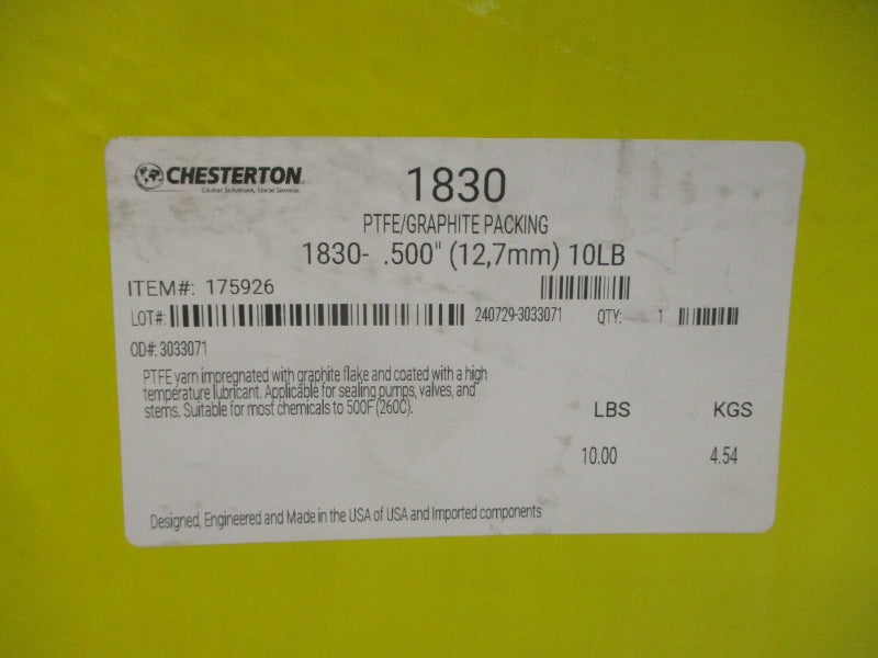 CHESTERTON 1830 1830-.500" 175926 NSMP