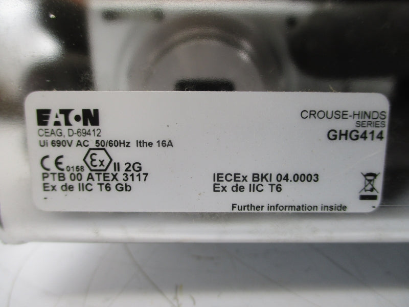 EATON GHG414 240VAC 16A NSNP