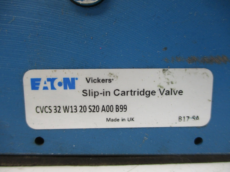 EATON VICKERS CVCS32W1320S20A00B99 UNMP