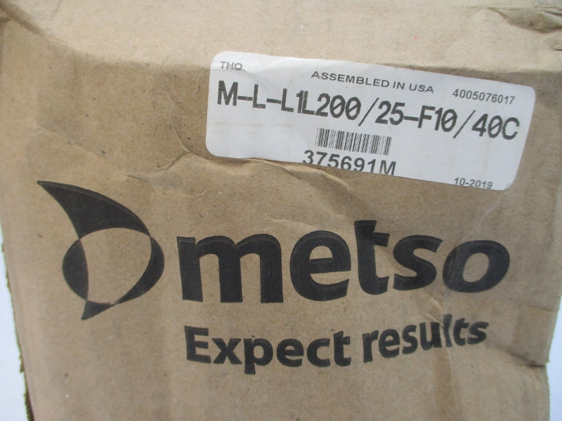 METSO M-L-L1L200/25-F10/40C 375691M NSMP