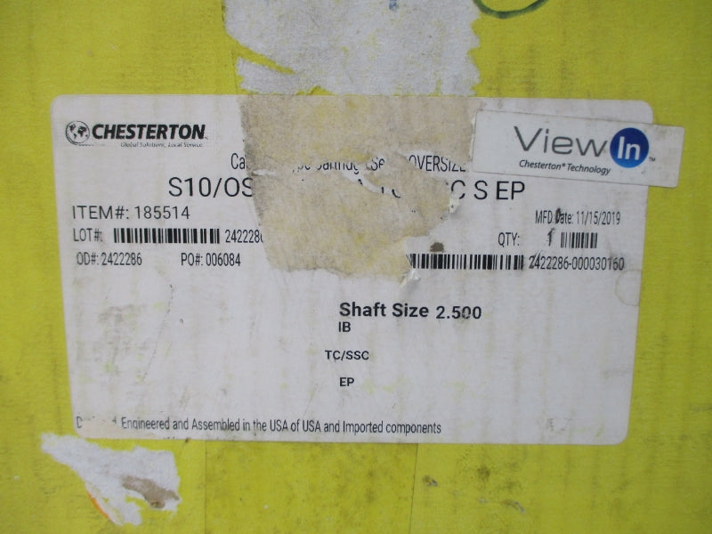 CHESTERTON S10 185514 2.500" NSMP