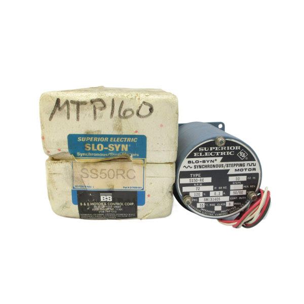 SUPERIOR ELECTRIC SS50-RC BM131405 120V 0.3A NSMP
