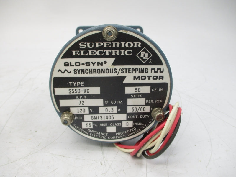 SUPERIOR ELECTRIC SS50-RC BM131405 120V 0.3A NSMP