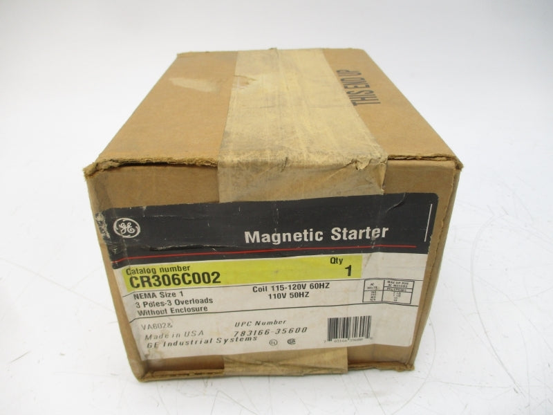 GENERAL ELECTRIC CR306C002 110/115-120V NSFS