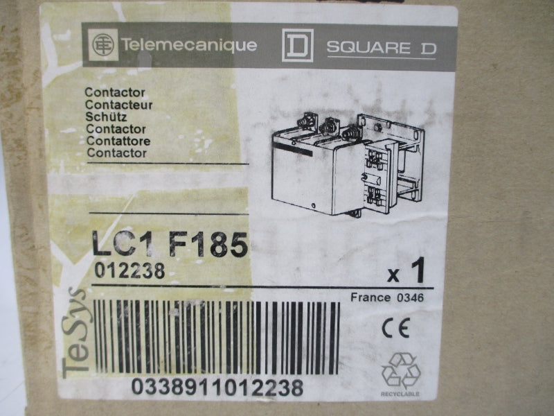 TELEMECANIQUE LC1F185 600VAC 200A NSMP