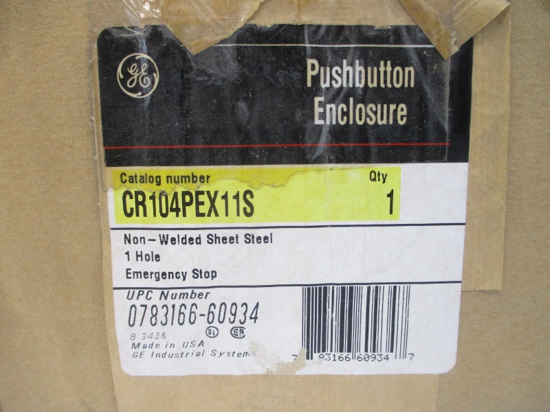 GENERAL ELECTRIC CR104PEX11S 600V NSMP