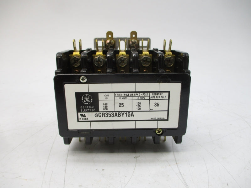 GENERAL ELECTRIC CR353ABY15A 110/120V 35A NSMP