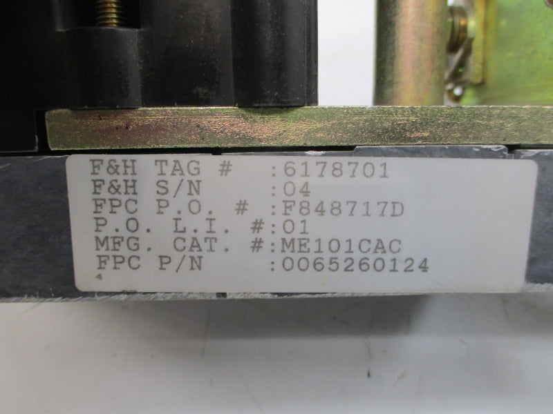 WESTINGHOUSE MME0125 0065260124 UNMP