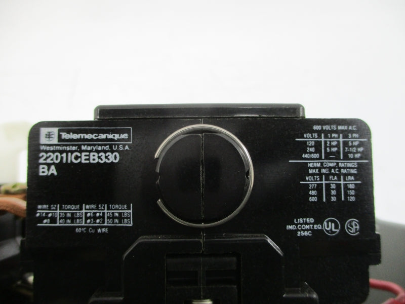 TELEMECANIQUE 2201ICEB330BB 440/600V 30A NSNP