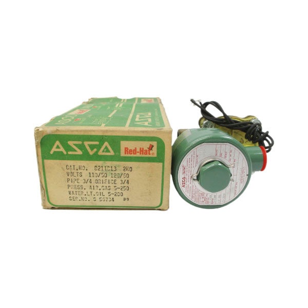 ASCO 8211C13 110/120V 5-250PSI 3/4" NSMP