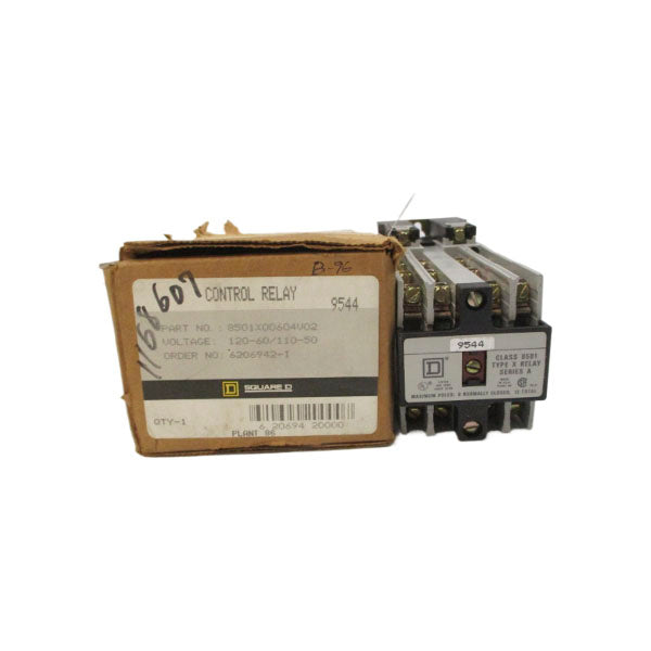 SQUARE D 8501XO0604V02 SER. A 110/120V 20A NSMP