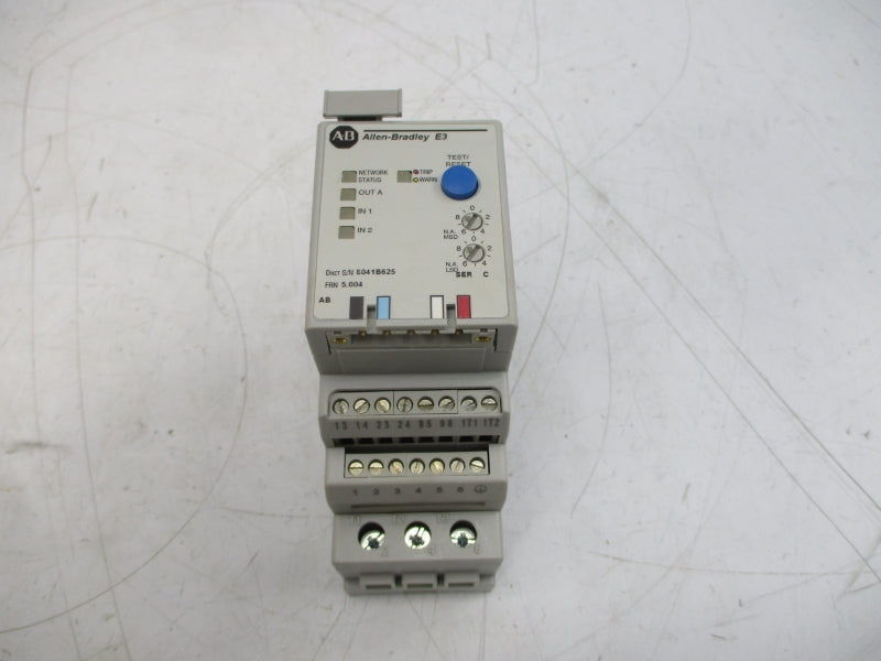 ALLEN BRADLEY 193-EC1AB SER. C 600VAC 1-5A (BR/WH) NSMP