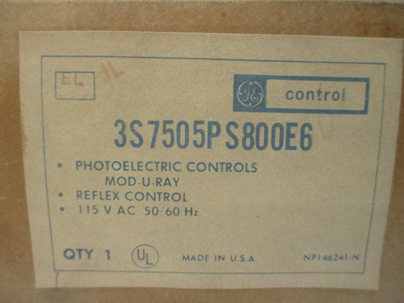 GENERAL ELECTRIC 3S7505PS800E6 115VAC NSMP