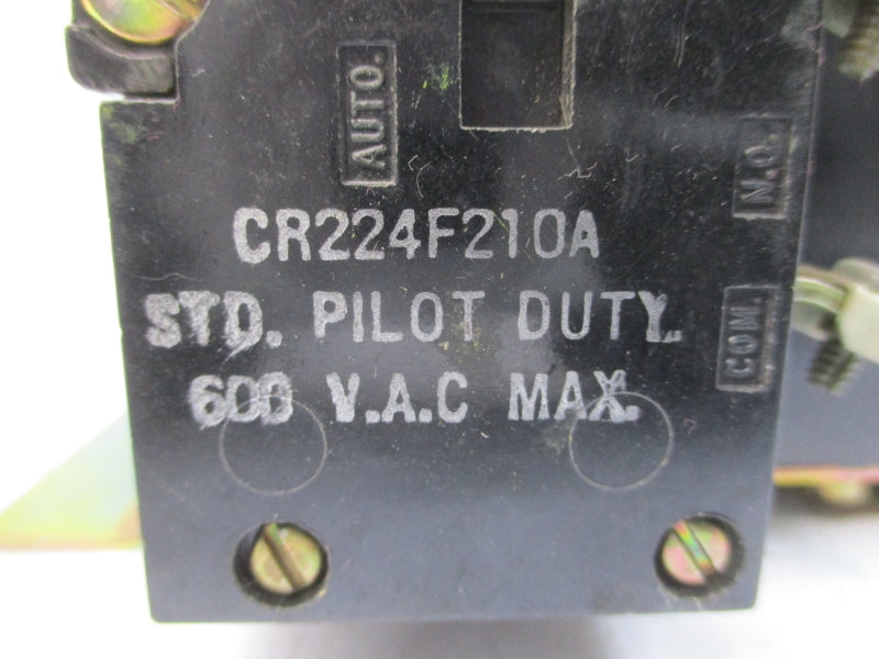 GENERAL ELECTRIC CR224F210A 600VAC NSMP