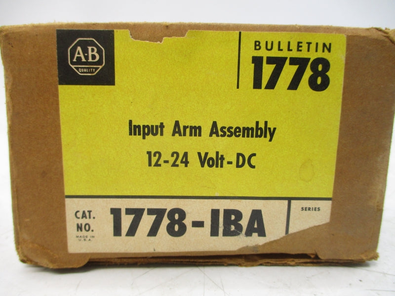 ALLEN BRADLEY 1778-IBA SER. B 12-24VDC NSMP