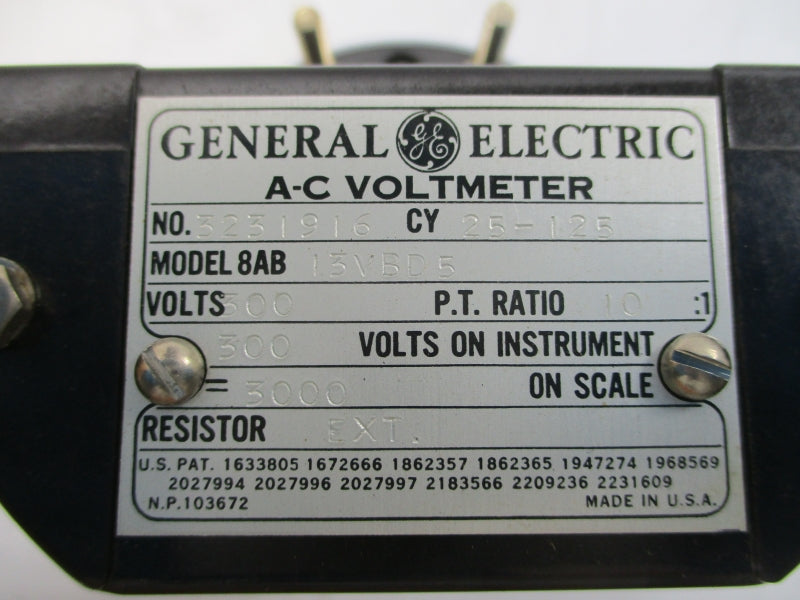 GENERAL ELECTRIC 8AB13VBD5 3231916 300VAC (AS PICTURED) NSMP