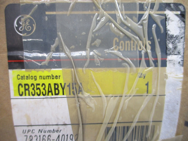 GENERAL ELECTRIC CR353ABY15A 110/120VAC 35A NSMP