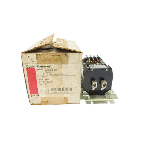 CUTLER HAMMER D60LA0 SER. A1 600VAC 2.5-22.5A 4-6S NSMP