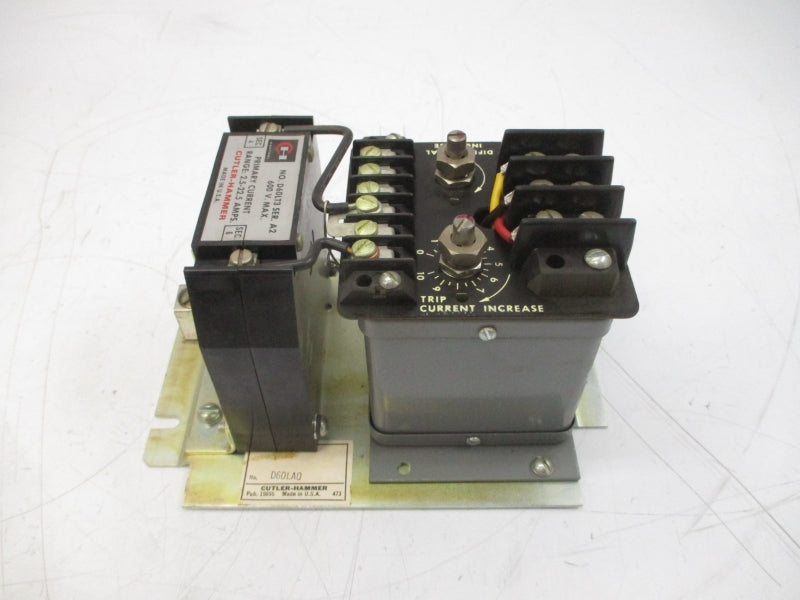 CUTLER HAMMER D60LA0 SER. A1 600VAC 2.5-22.5A 4-6S NSMP