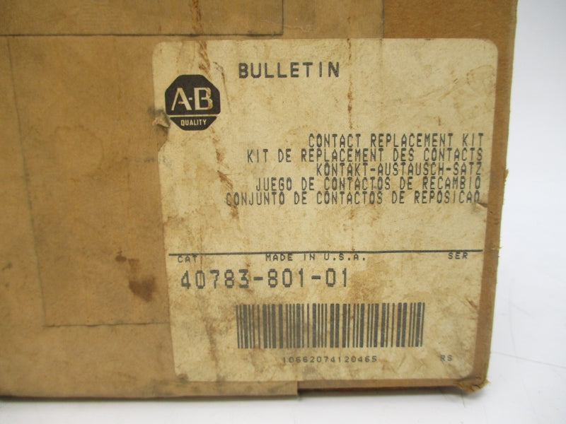 ALLEN BRADLEY 40783-801-01 (BR/WH) NSMP