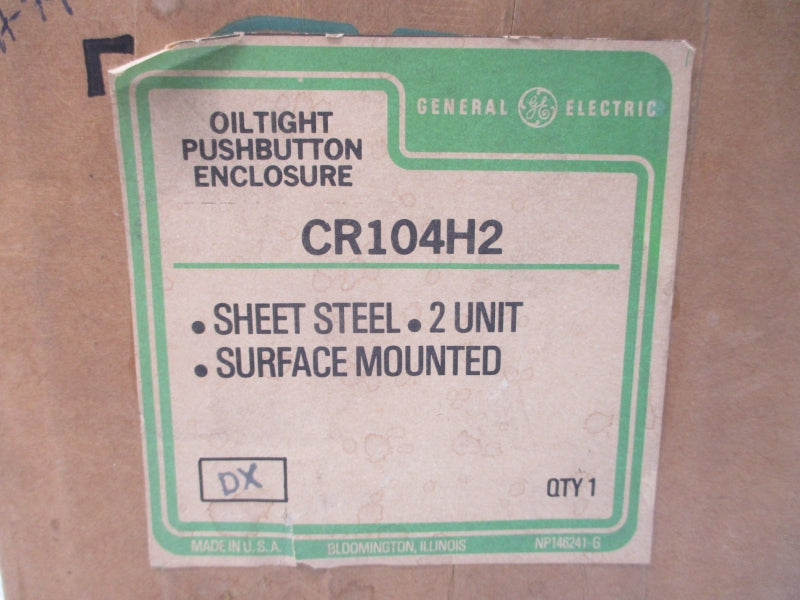 GENERAL ELECTRIC CR104H2 NSFS