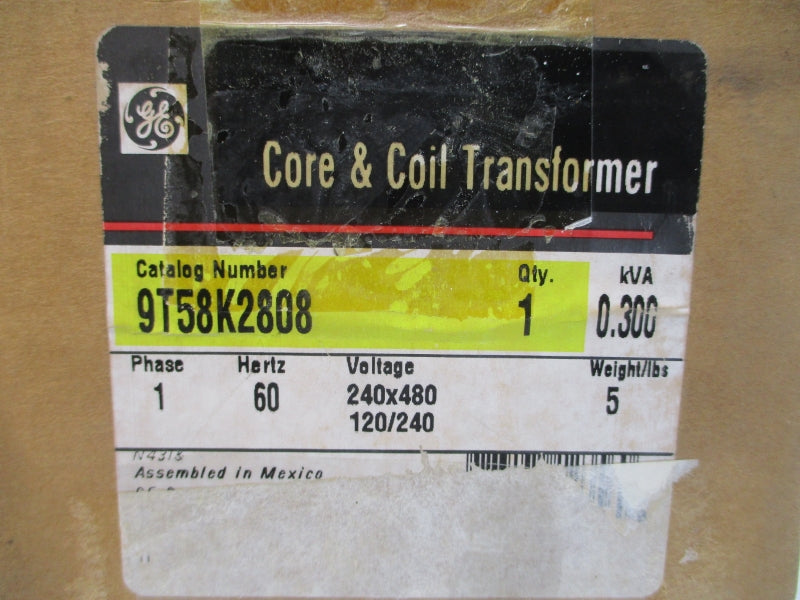 GENERAL ELECTRIC 9T58K2808 240/480V NSMP