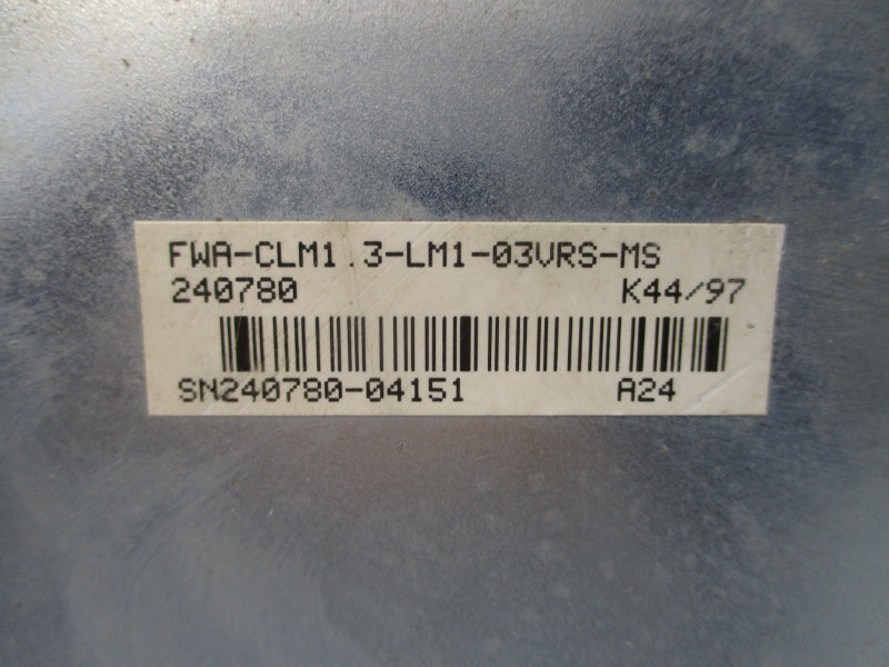 INDRAMAT FWA-CLM1.3-LM1-03VRS-MS 240780 UNMP