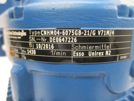 SUMITOMO CNHM04-6075GB-21/G V71M/4 440-480V 1.04/1.18-2.05A NSNP