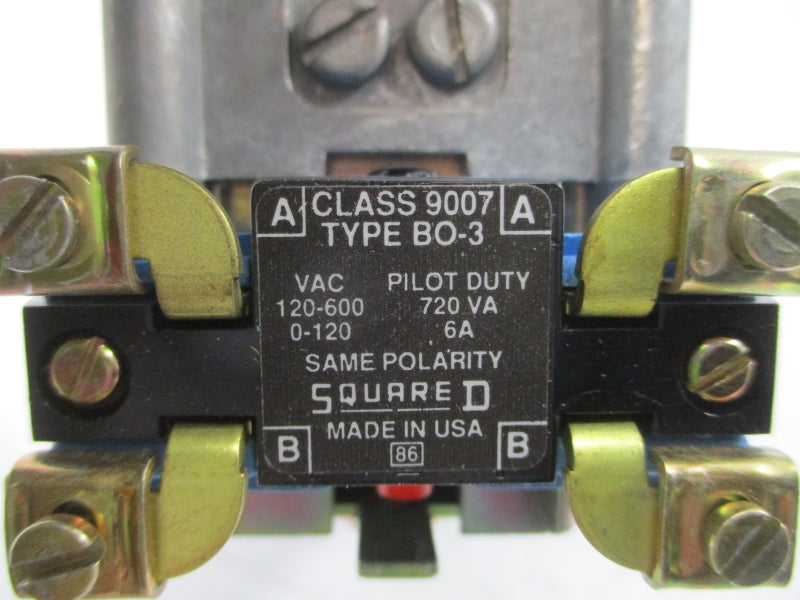 SQUARE D 9050BO22D SER. C 110/120V 10A NSNP