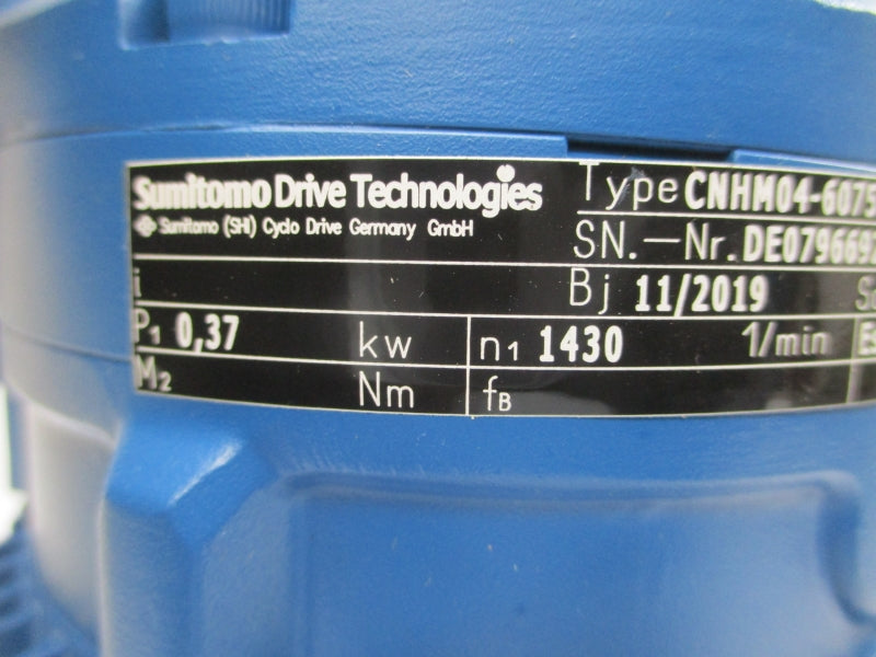 SUMITOMO CNHM04-6075G-21/G V71M/4 440-480V 1.04-2.05A NSNP