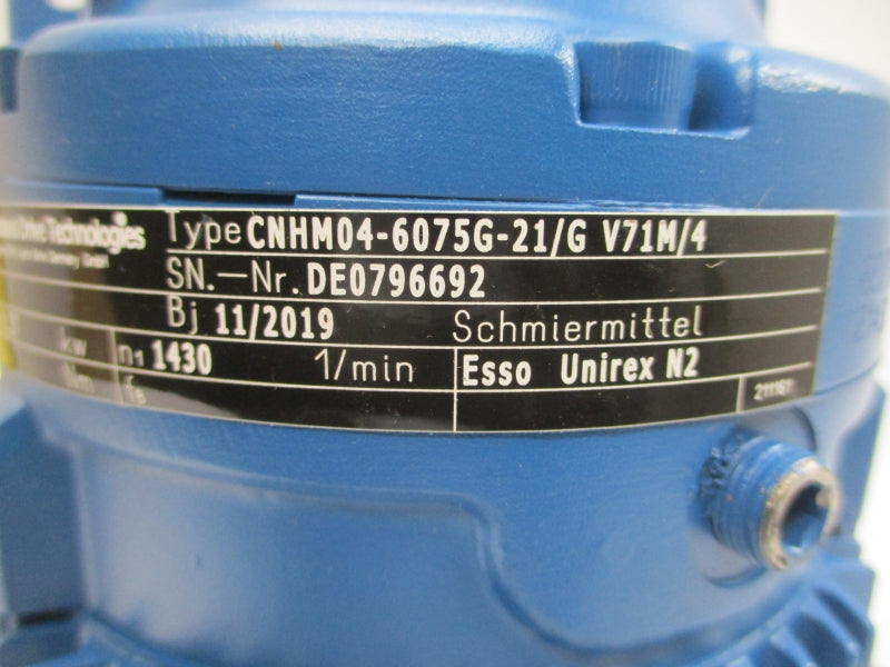 SUMITOMO CNHM04-6075G-21/G V71M/4 440-480V 1.04-2.05A NSNP
