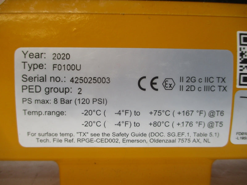 EL-O-MATIC F0100U 120PSI NSNP