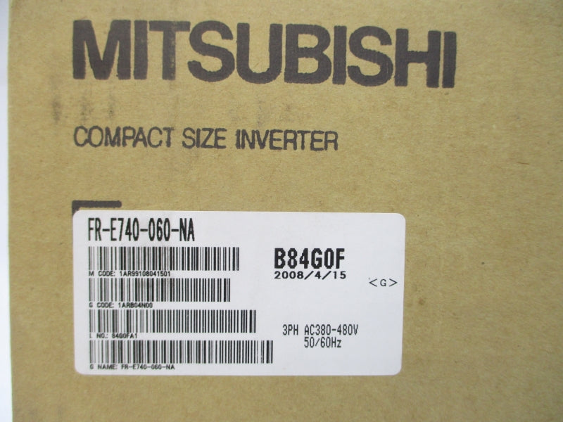 MITSUBISHI FR-E740-060-NA 380-480VAC 9.9A NSMP