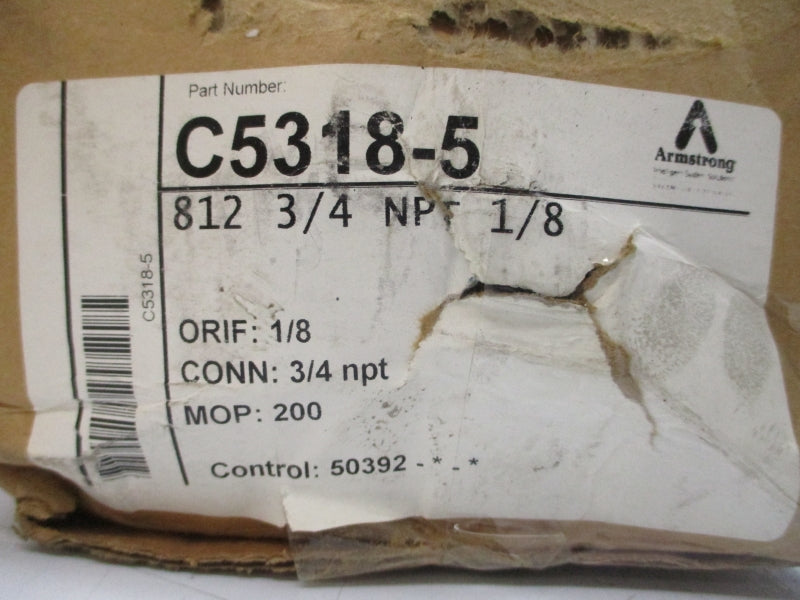 ARMSTRONG 812 C5318-5 3/4" NSMP
