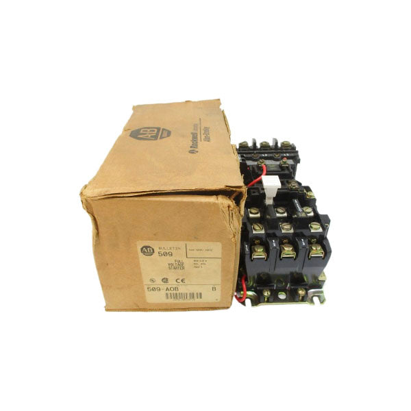 ALLEN BRADLEY 509-AOB SER. B 460-480V 18A (BR/WH) NSMP