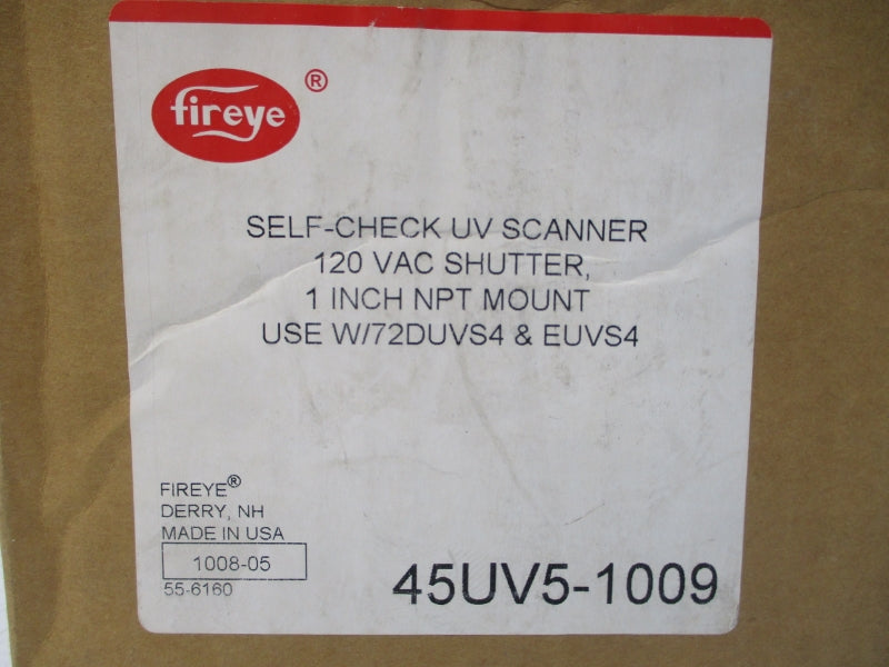 FIREYE 45UV5-1009 120VAC 1" NSFS
