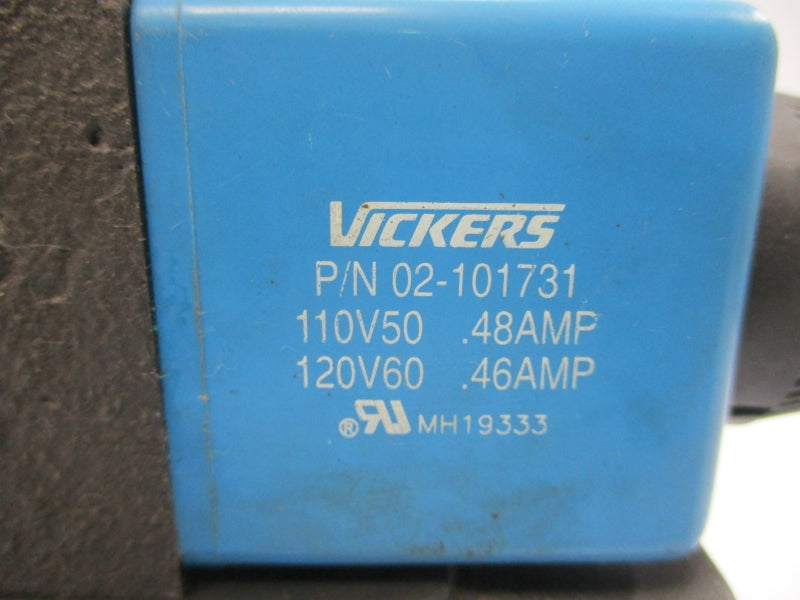 VICKERS DG5S4-049C-M-FTWL-B5-60 02-135083 110/120V .46/.48A 1450/3000PSI UNMP