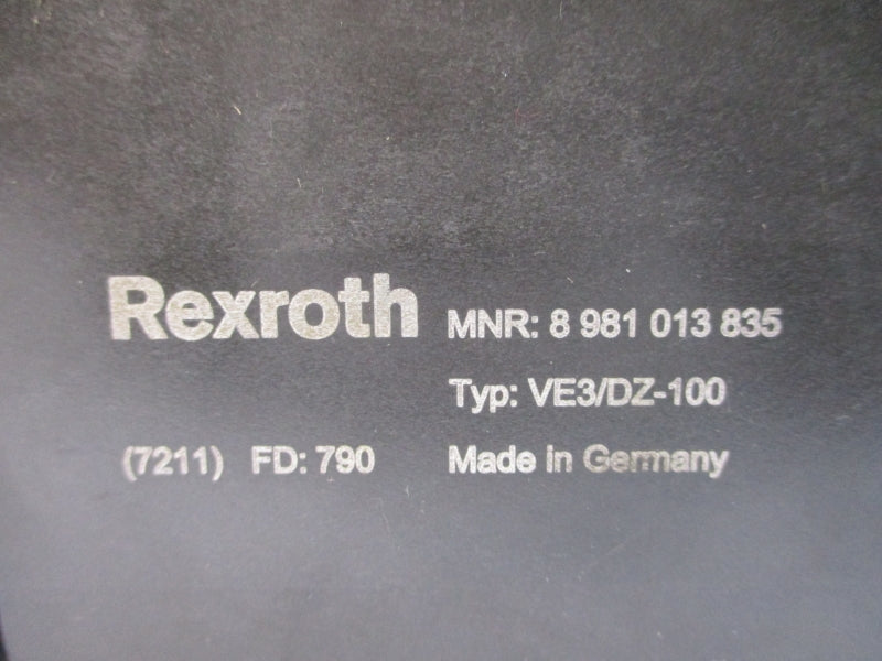 REXROTH VE3/DZ-100 8981013835 NSNP