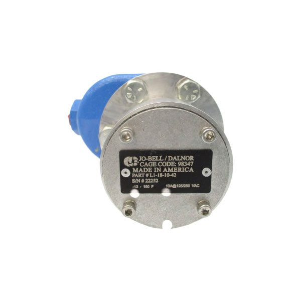 JO-BELL/DALNOR L1-18-10-42 125/250VAC 10A -13-+180'F NSNP